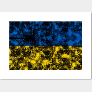 Ukraine Flag Posters and Art